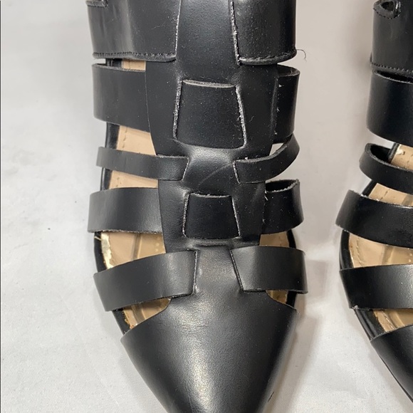 Zara Trafaluc Black Gladiators Heels 39 - Picture 6 of 8